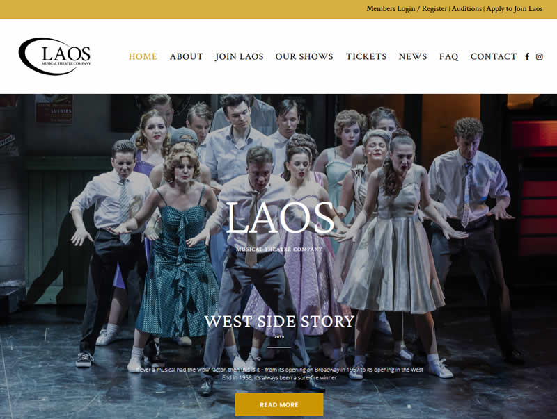 The laos website