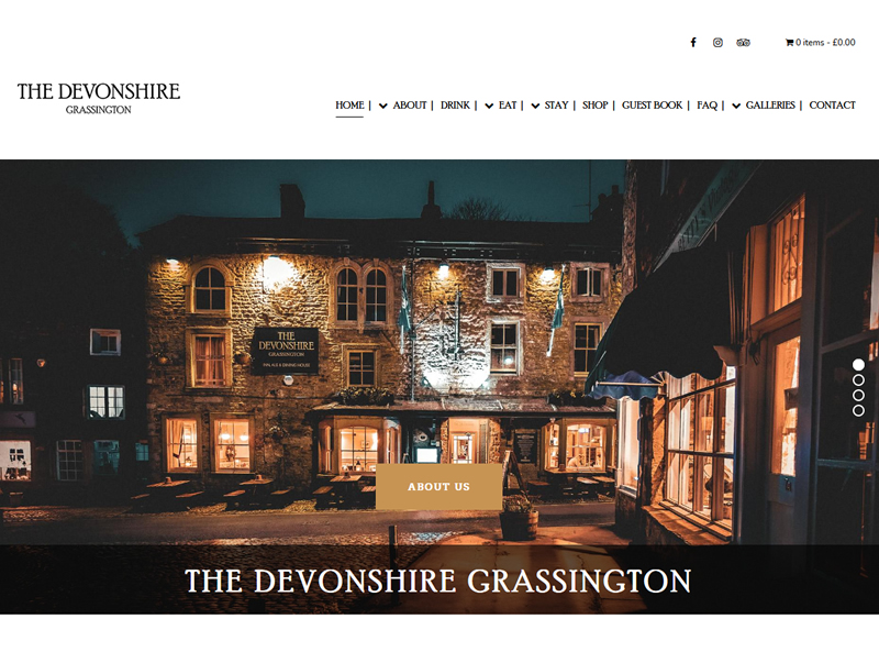 the devonshire homepage
