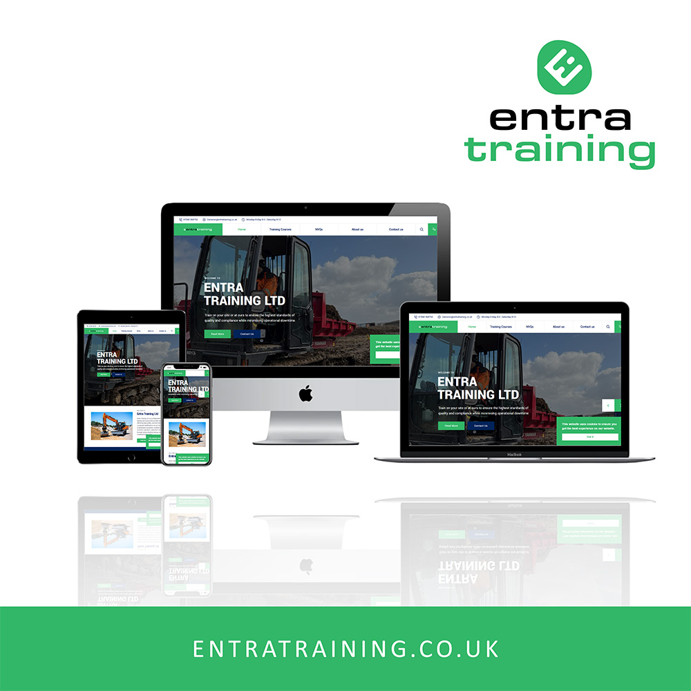 entra training website design entra training website design