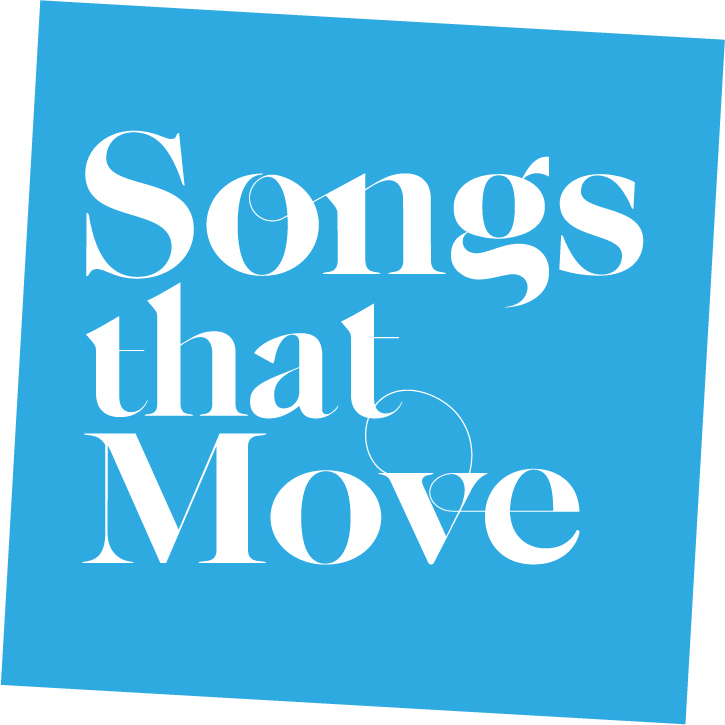 songs that move logo design